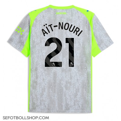 Billiga Manchester City Rayan Ait-Nouri #21 Tredje fotbollskläder 2025-26 Kortärmad Billiga Manchester City Rayan Ait-Nouri #21 Tredje fotbollskläder 2025-26 Kortärmad